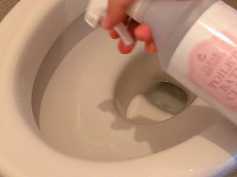 トイレバスクリアの使用例